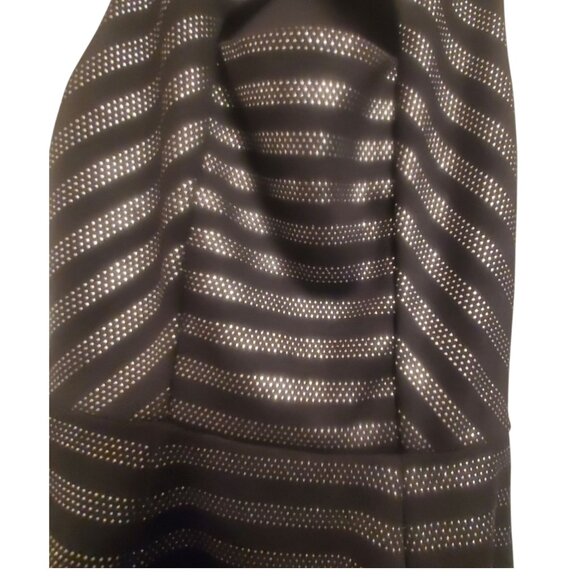 Forever 21 Black Sleeveless Dress With Metallic Detailing - Picture 2 of 2